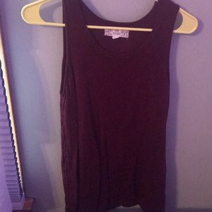 maroon cold shoulder sweater